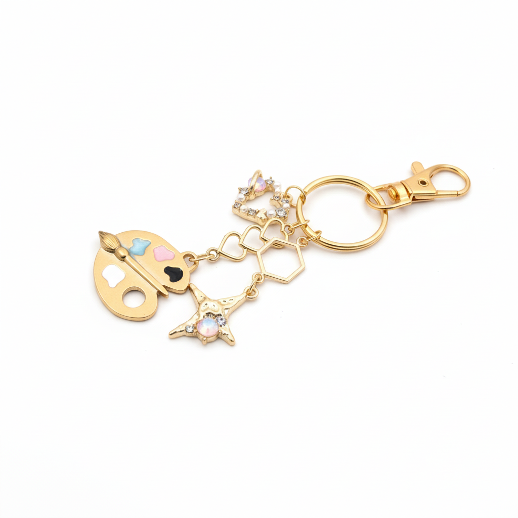 Handgjord Bag Charm – Artist