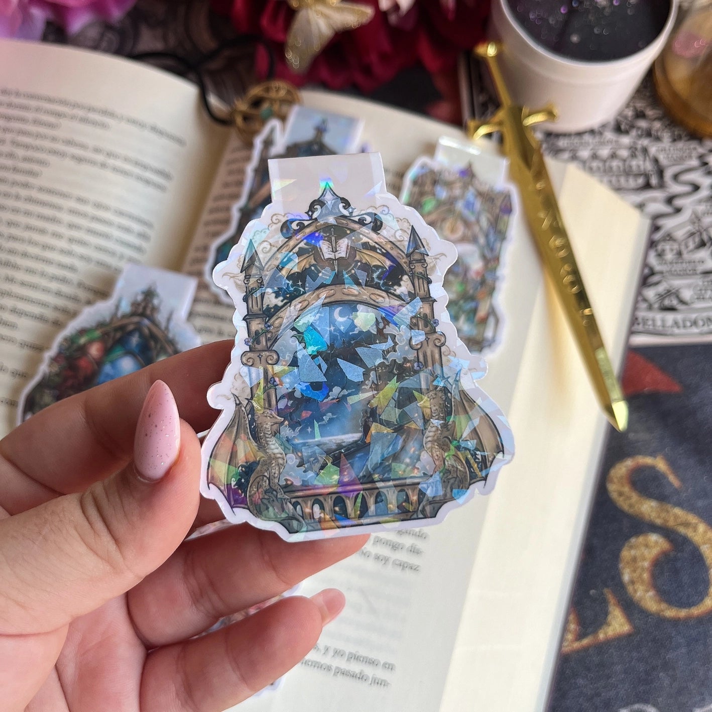 Basgiath Krigshögskola - Magnetiska Holografiska Bokmärken