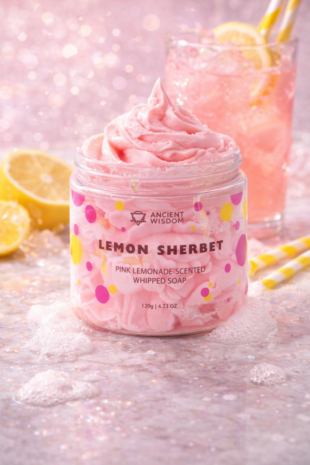 Lemon Sherbet Whipped Soap
