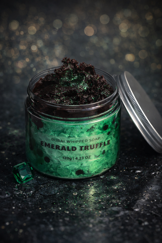 Dubai Whipped Soap - Emerald Truffle