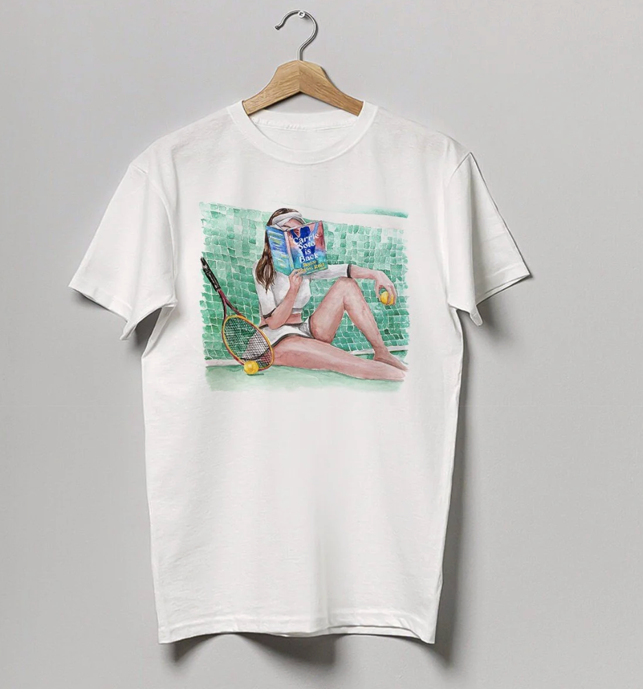 Bookish Heavyweight Boyfriend fit t-shirt FÖRBESTÄLLNING