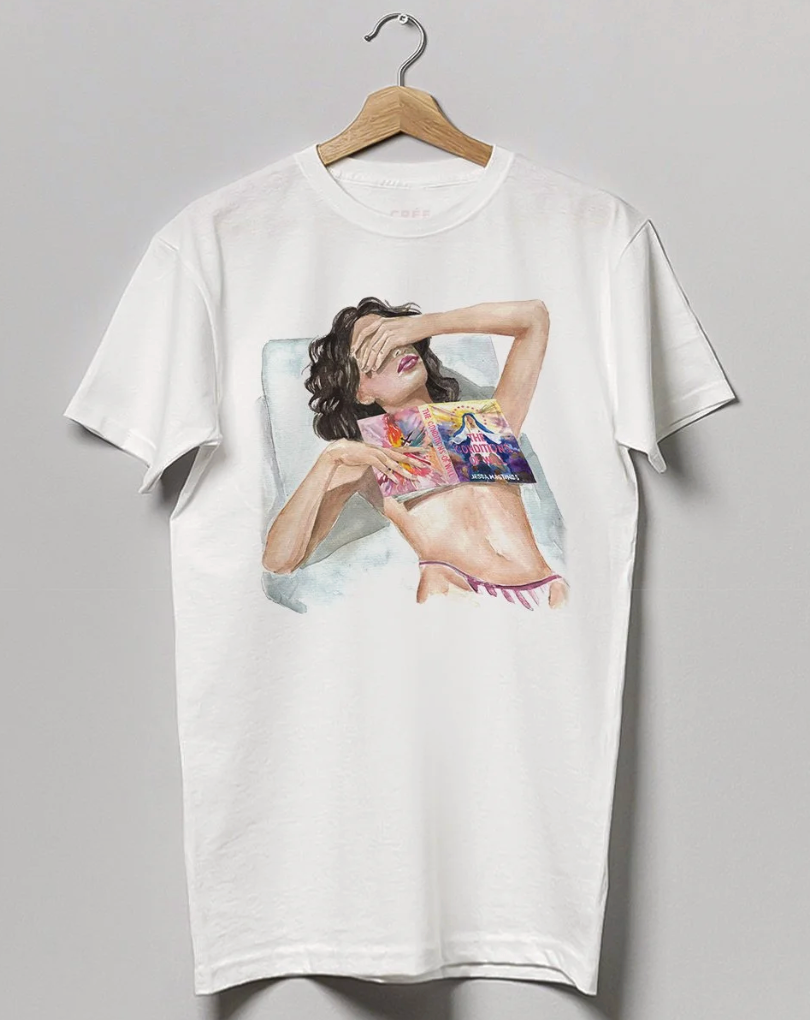 Bookish Heavyweight Boyfriend fit t-shirt FÖRBESTÄLLNING