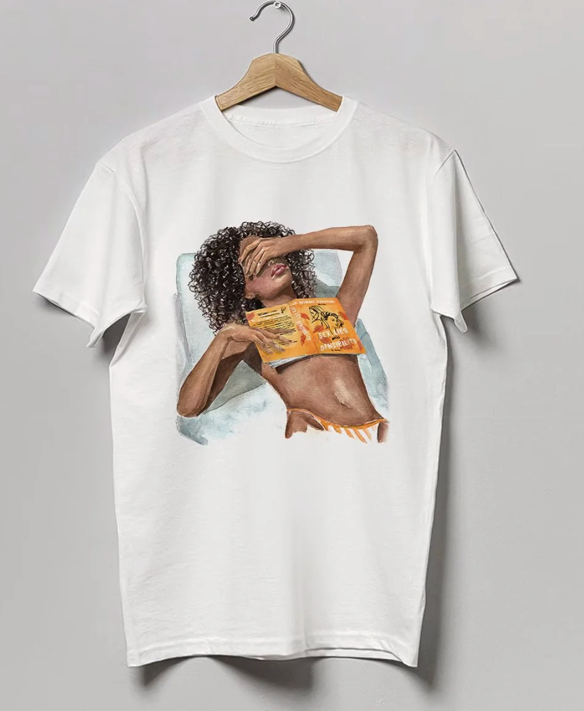 Bookish Heavyweight Boyfriend fit t-shirt FÖRBESTÄLLNING