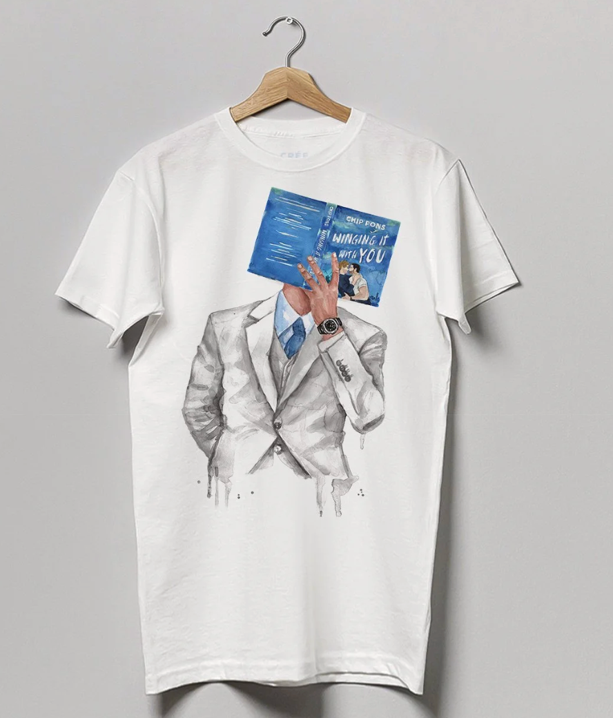 Bookish Heavyweight Boyfriend fit t-shirt FÖRBESTÄLLNING