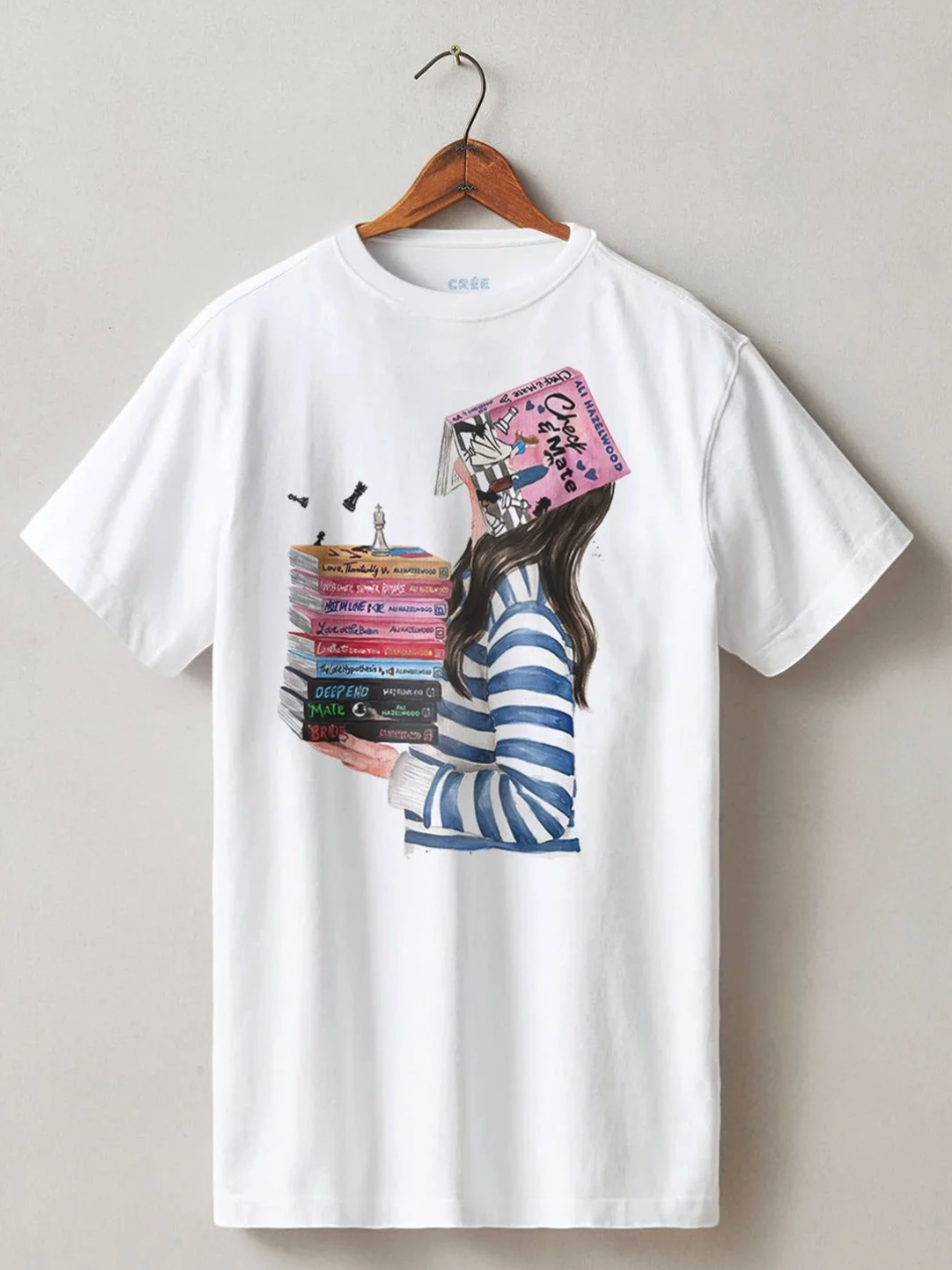 Bookish Heavyweight Boyfriend fit t-shirt FÖRBESTÄLLNING