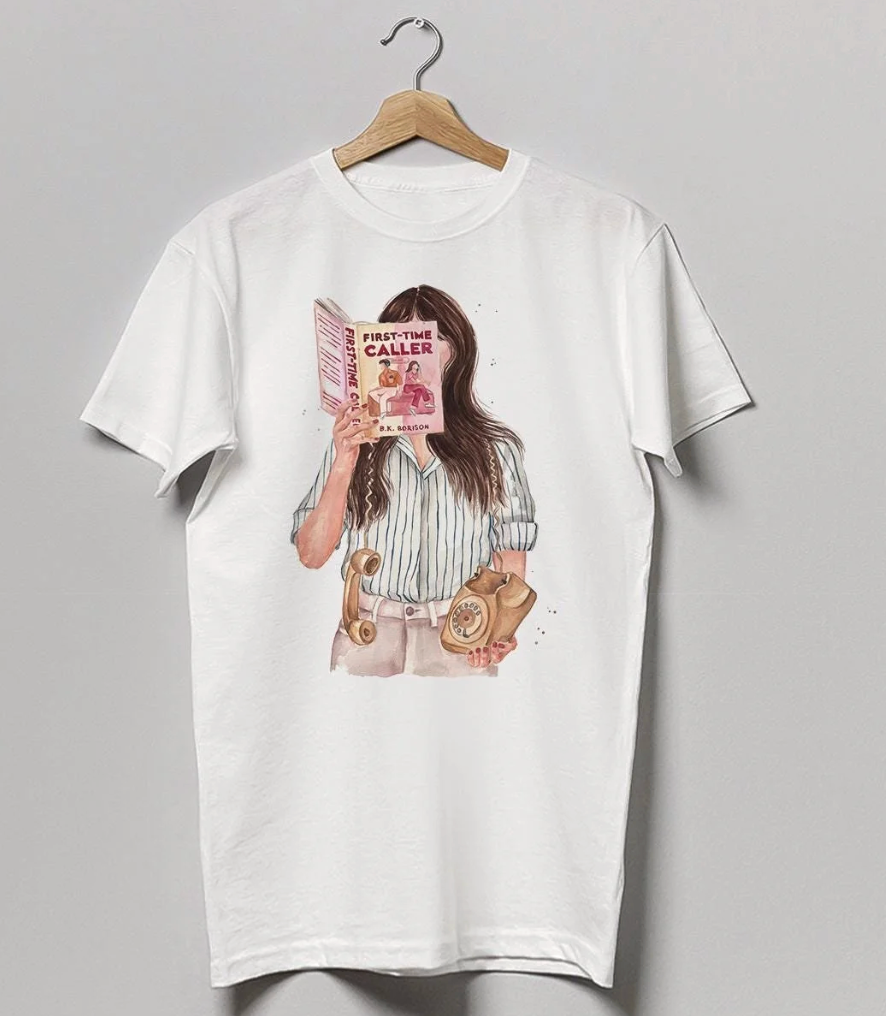 Bookish Heavyweight Boyfriend fit t-shirt FÖRBESTÄLLNING