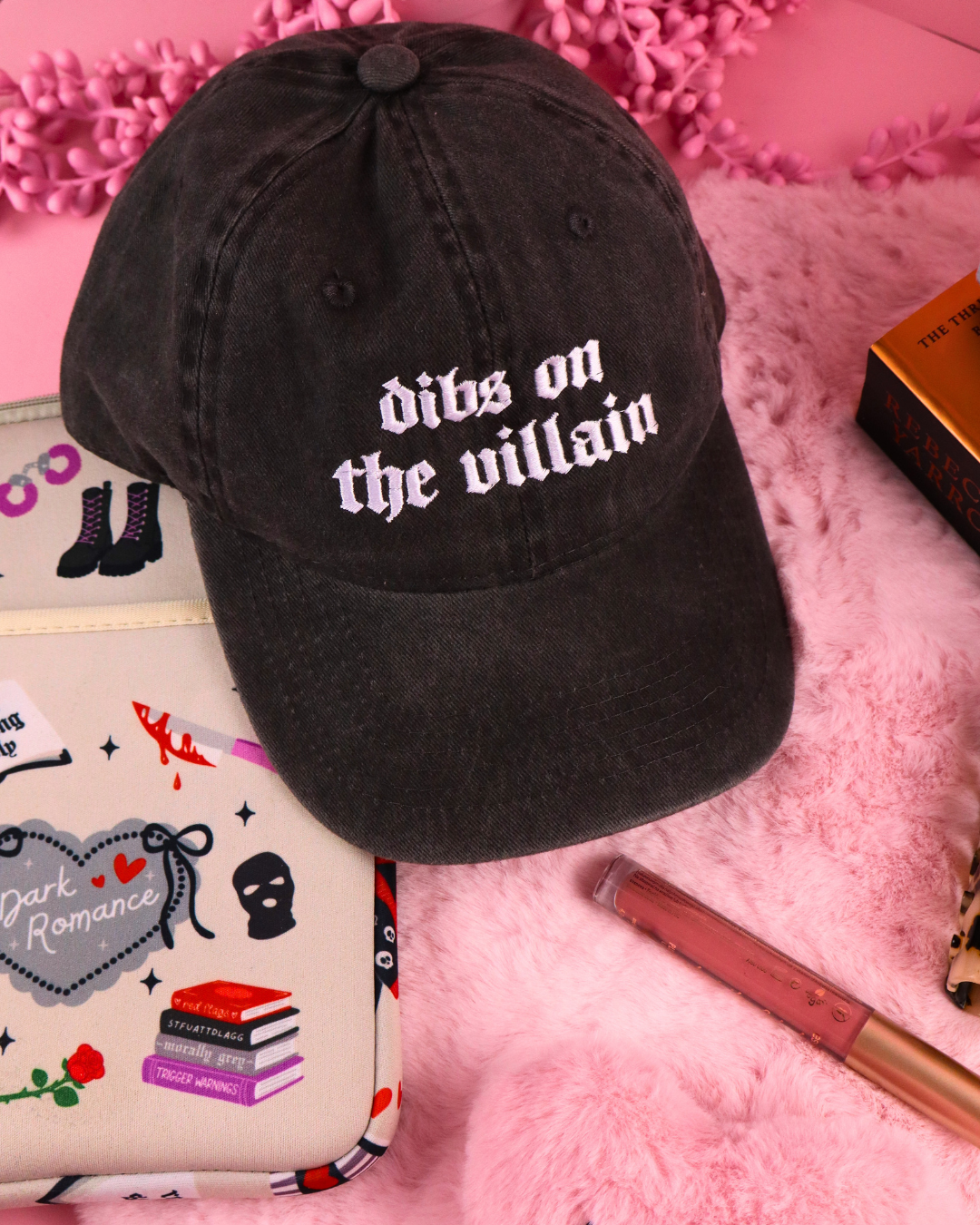 Dibs on the Villain baseballkeps